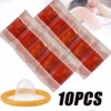 Set 10 Prezervative Ultra Subțiri 52mm – Latex Natural cu Lubrifiere
