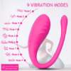 Ou Vibrator cu 9 Viteze – Control prin Aplicație, Stimulator G-Spot și Anal, Portabil - imagine 3