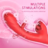Vibrator 2 în 1 cu Lins Clitoridian și Penetrare – Dildo Rotativ cu Mișcare de Limbă - imagine 4