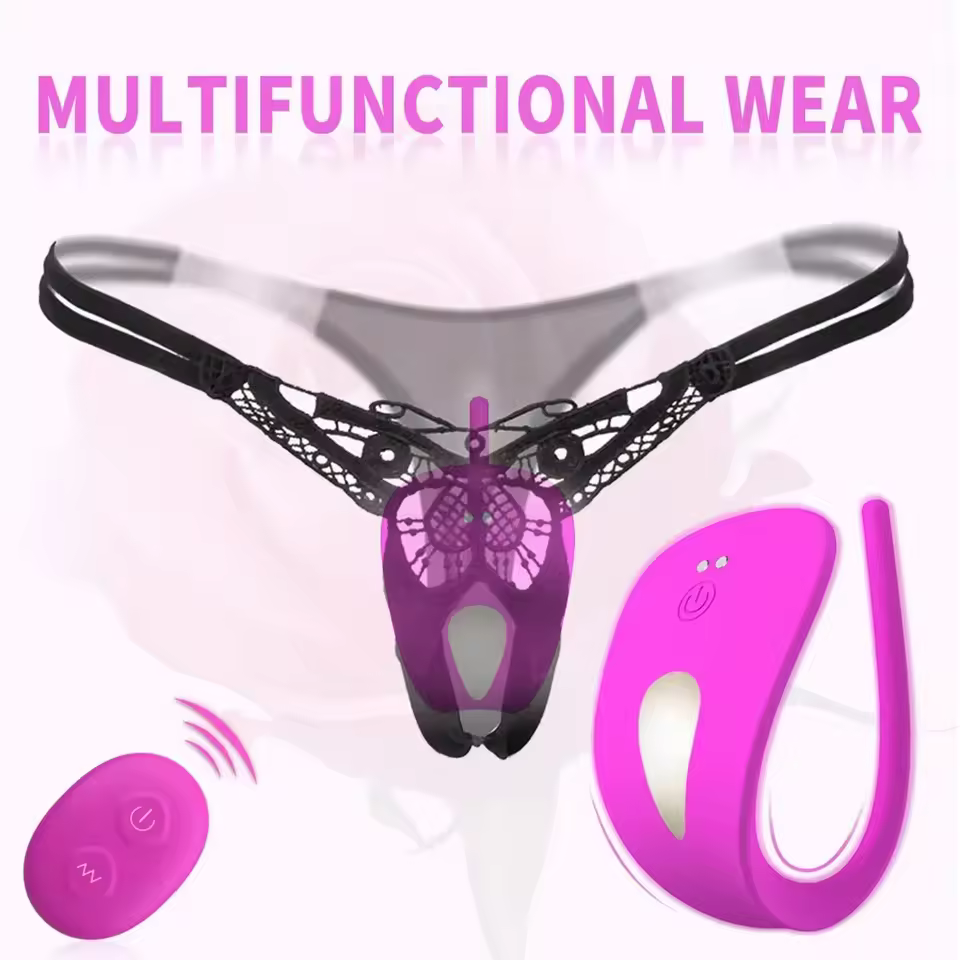 Vibrator Bluetooth Controlat prin Aplicație – Ou Vibrator în Chiloți (Negru)